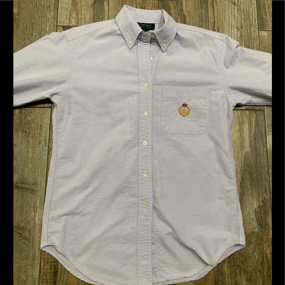 Lauren Ralph Lauren Womens Button Down Shirt
